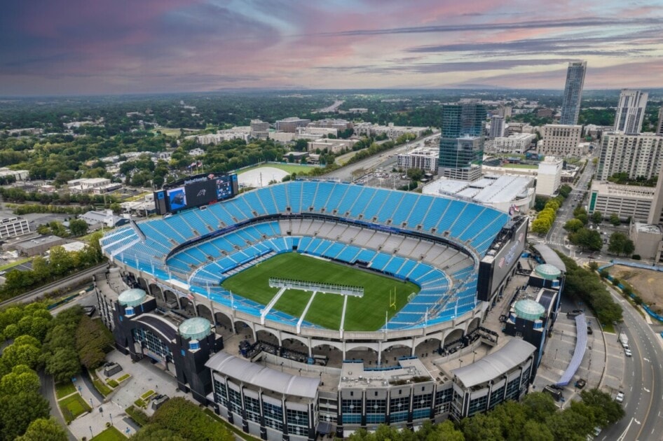 Football Stadium in Charlotte, NC