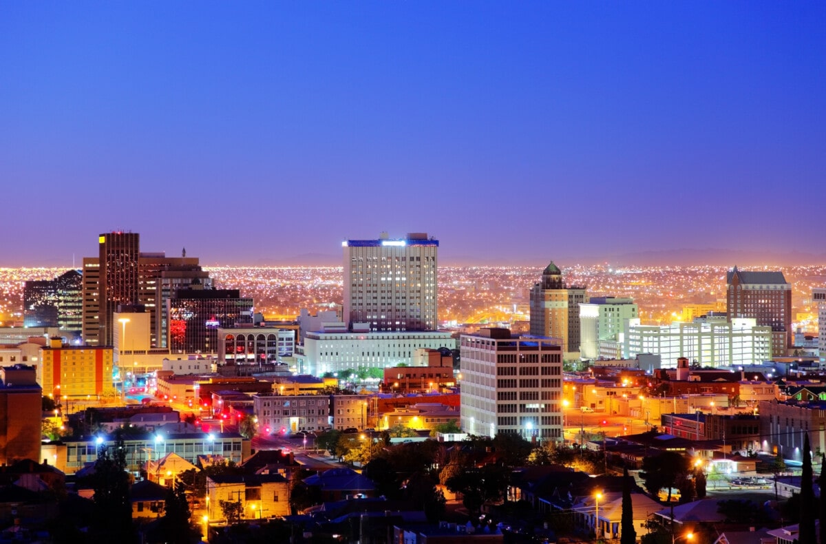 el paso texas skyline at night_Getty