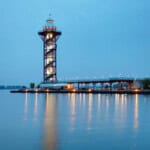 eire pa lighthouse at night_Getty