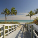Boardwalk to Beach in Florida Getty