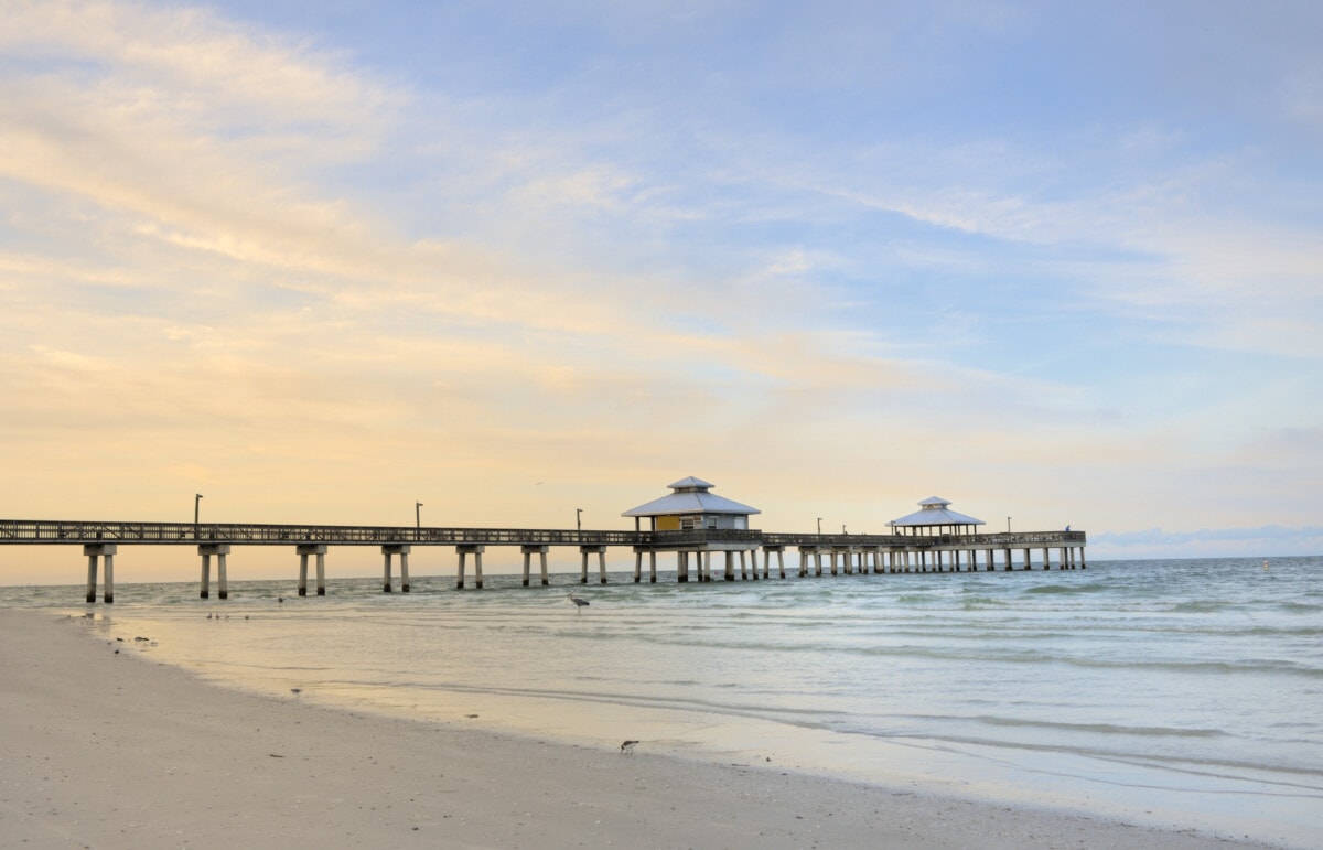 fort myers pier during the sunrise_Getty