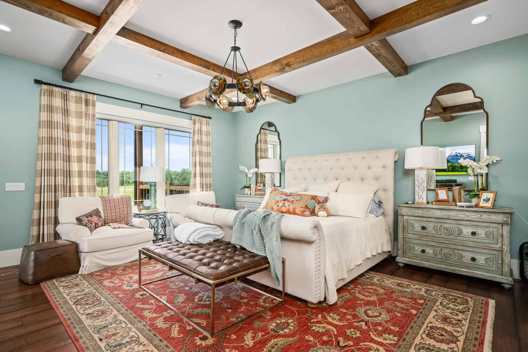 Interior home bedroom