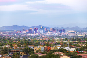 Phoenix, Arizona downtown skyline
