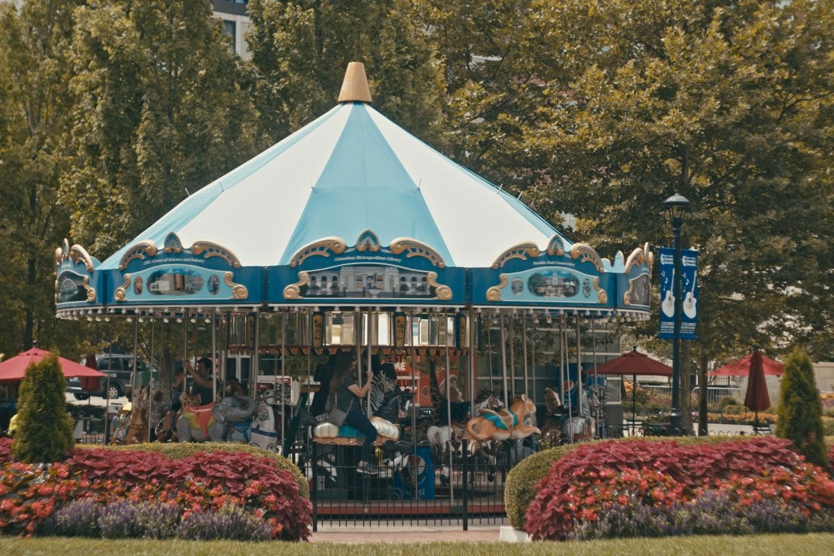 carousel at the columbus commons