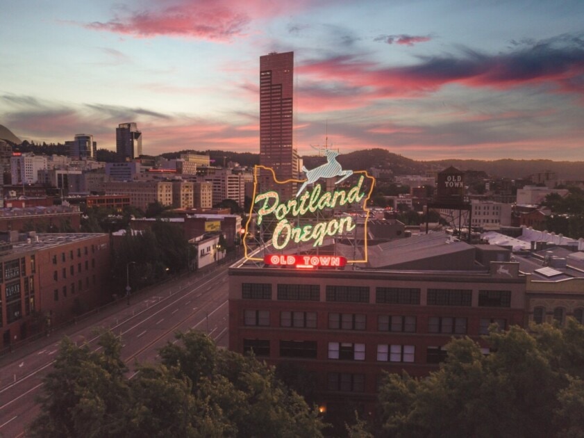Portland, OR neon sign
