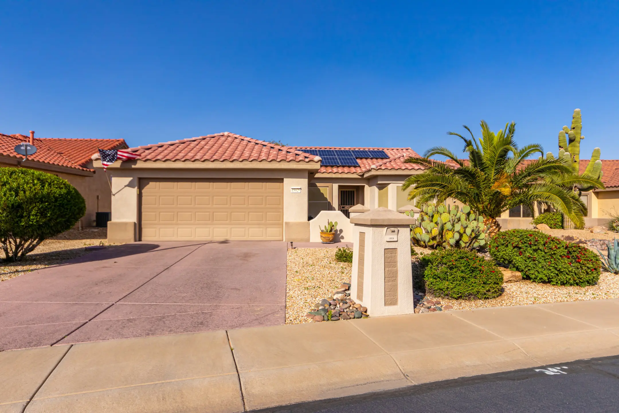 tile roof with solar panels scottsdale