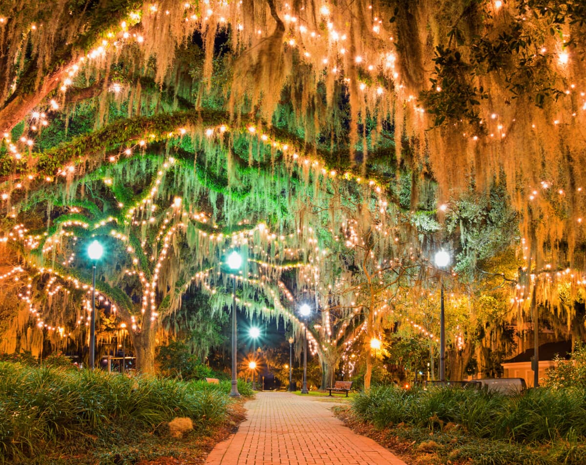 Downtown Park Tallahassee Florida 