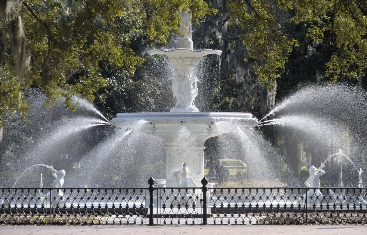 Forsythe Park Fountain