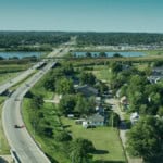 Freeway on the Edge of Lincoln, Nebraska