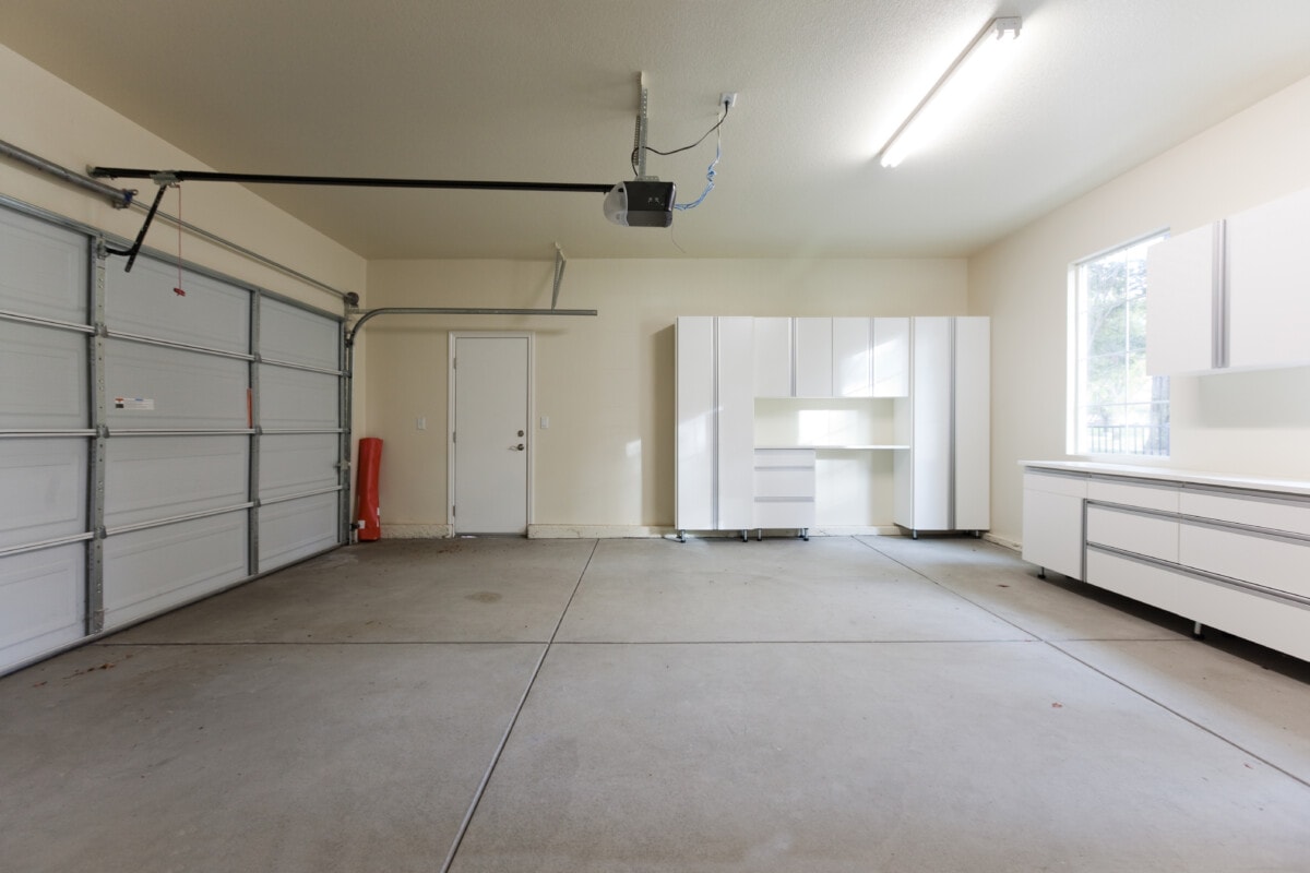 empty interior garage
