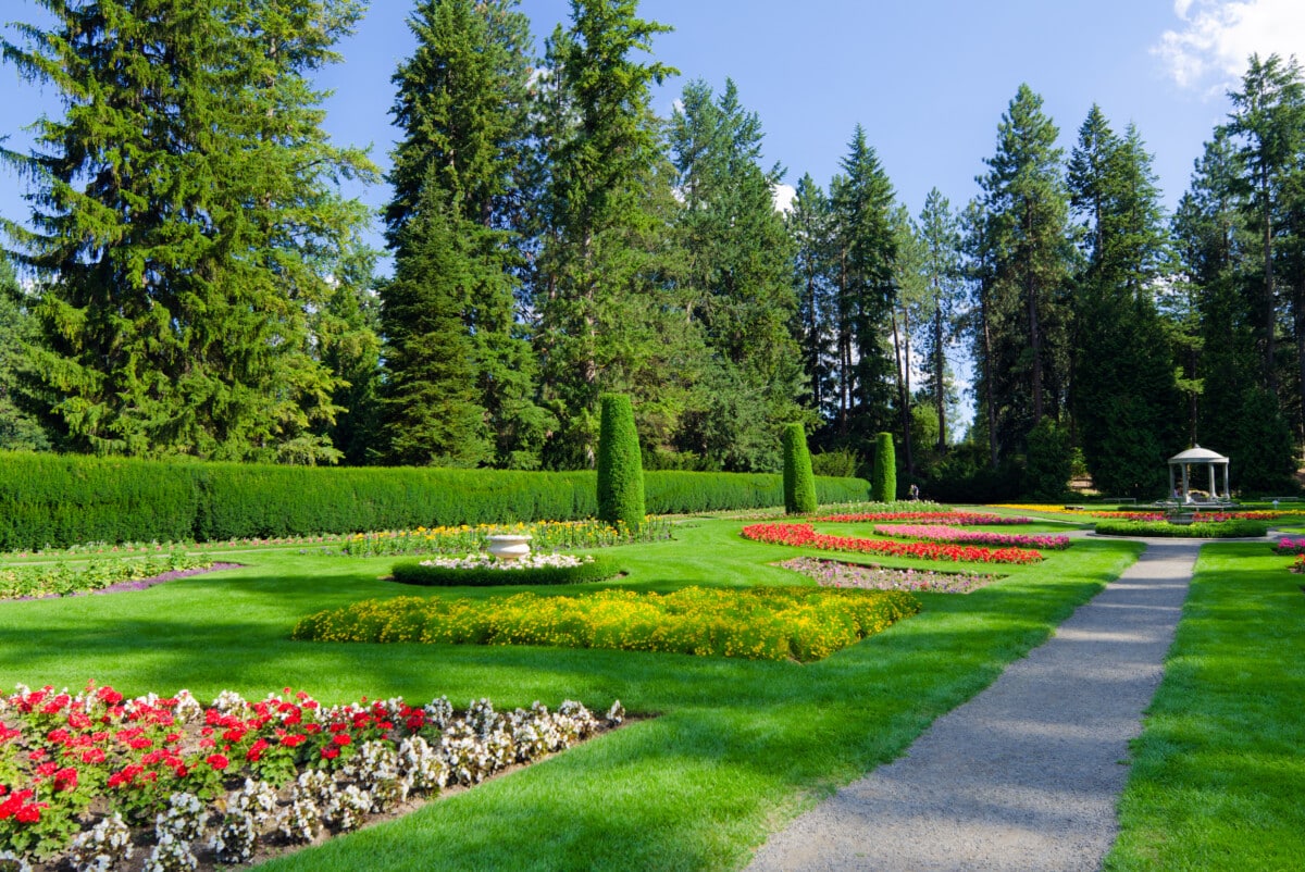 Duncan Garden at Manito Park in Spokane, WA