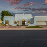 art deco new construction home in arizona