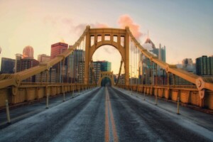 bridge in Pittsburgh, PA