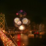 New Year's Eve Firework from Yerba Buena Island.