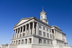 Tennessee State Capitol Building In Nashville