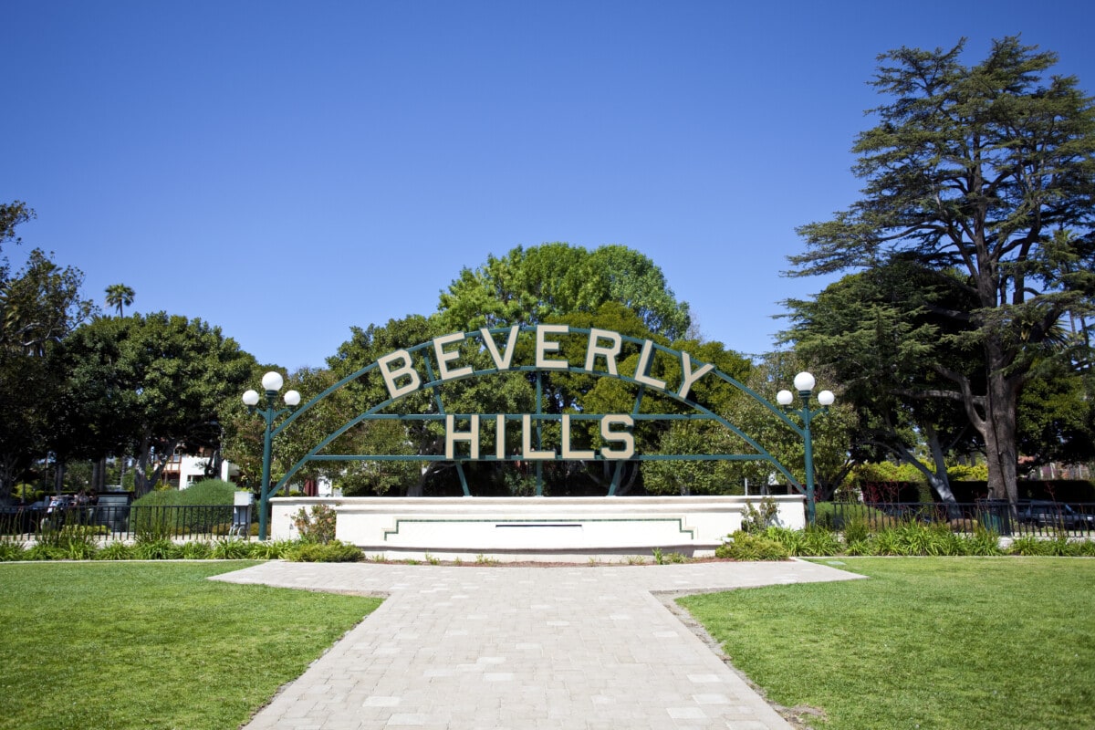 Beverly Hills - Public park area