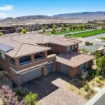 home in las vegas area with views of mountains