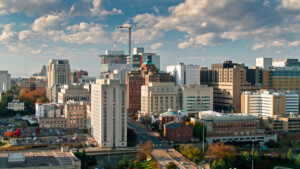 Richmond view of buildings