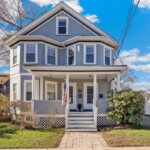 victorian home with front porch in Wakefield Massachusetts