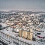 north platte nebraska aerial view snow_shutterstock
