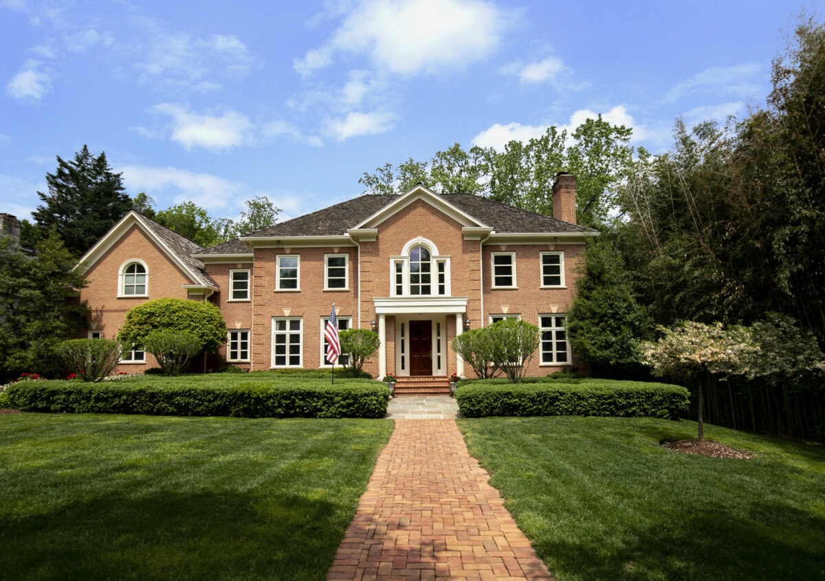 large two story home in McLean Virginia