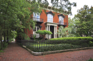 Savannah, GA, historical house