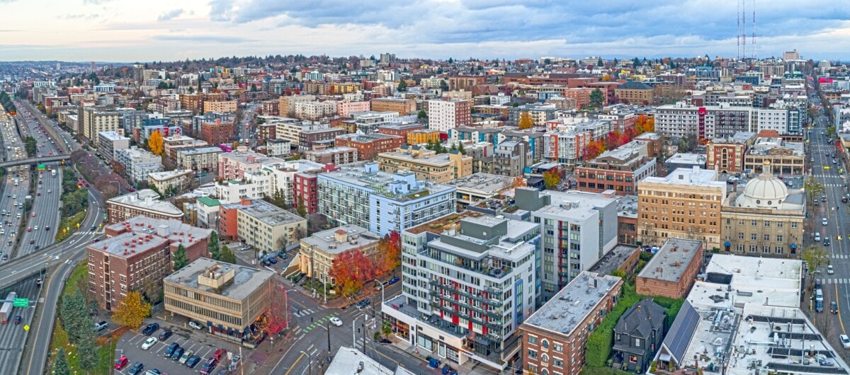 Aerial view of Capitol Hill (ShutterStock)