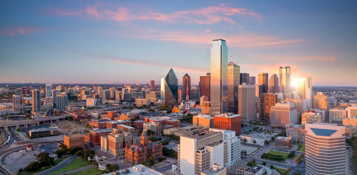 Downtown Dallas Texas cityscape (ShutterStock)