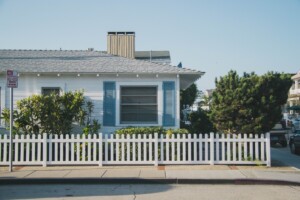 quaint home on corner