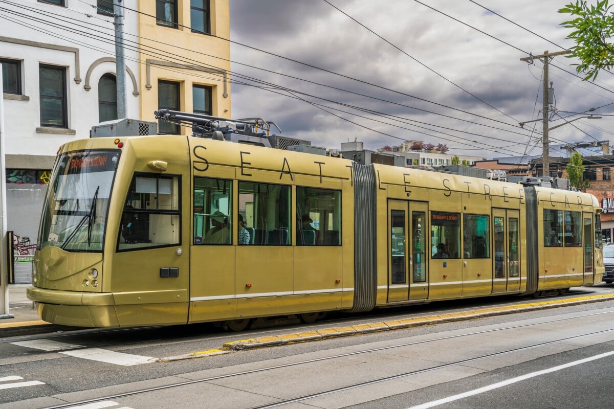 Street car in Capitol Hill, Seattle (ShutterStock)