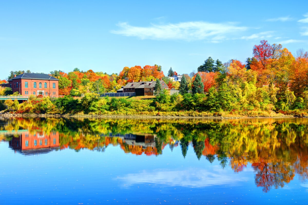Autumn in Augusta Maine