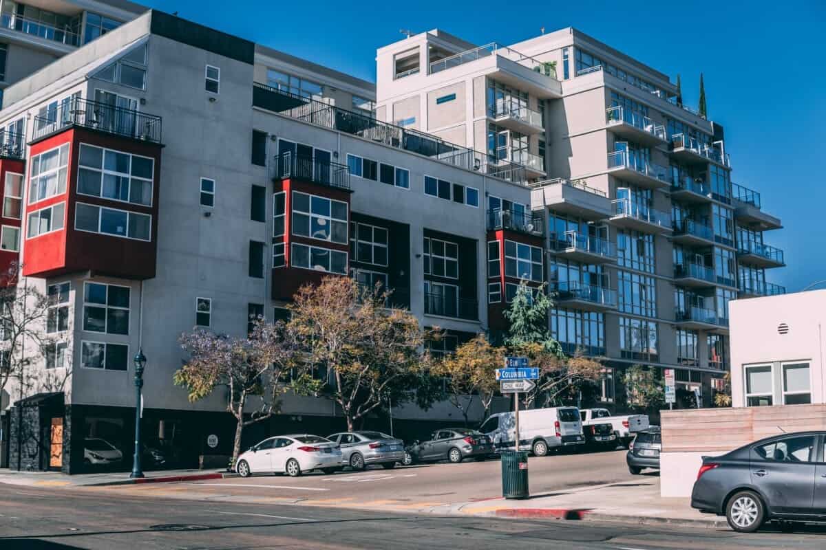 Apartment building in Downtown San Diego, CA
