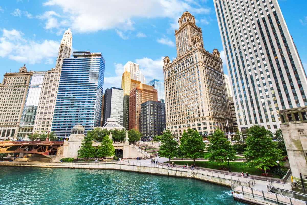 Shutterstock: North Loop in Chicago