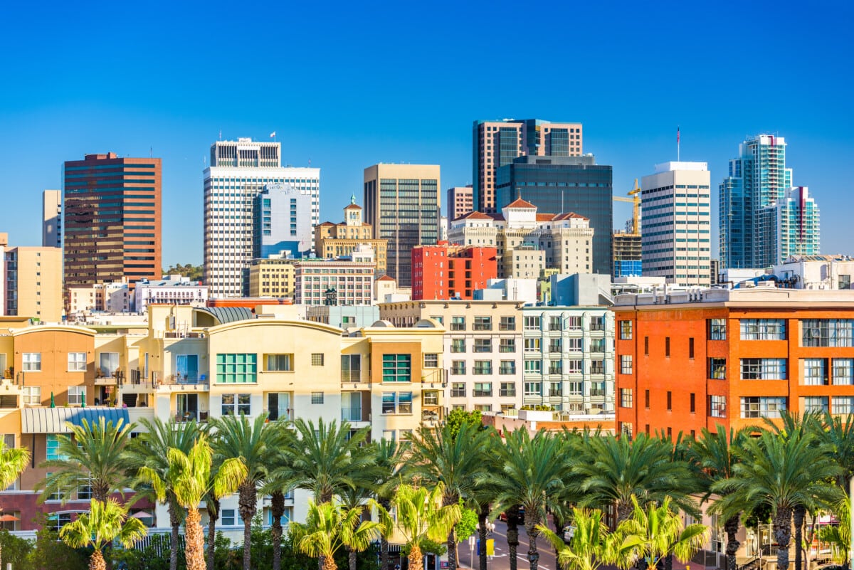 Shutterstock: San Diego, CA skyline