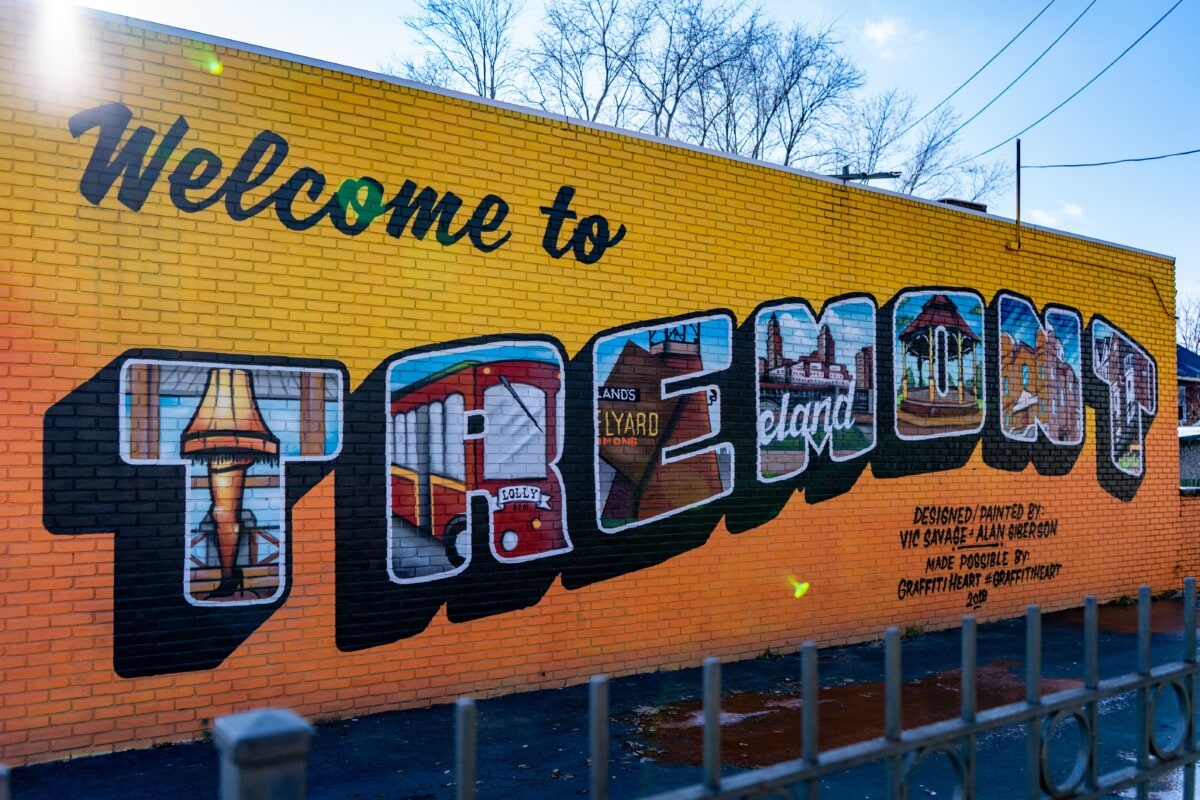 welcome to tremont painting a neighborhood in cleveland