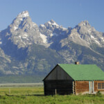 Green Roof House and Teton Range wyoming _ getty