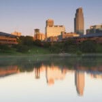 Downtown Park in Nebraska