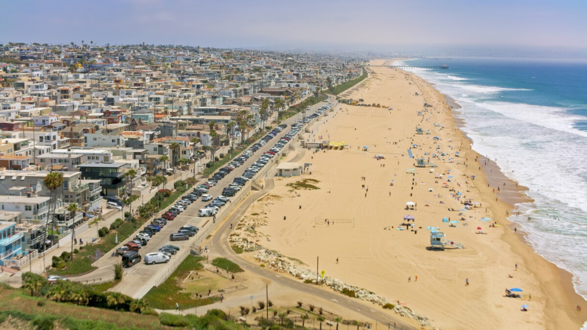 residential buildings and huntington beach _ getty
