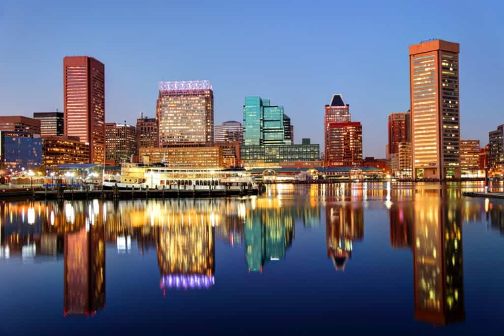 baltimore-sunset