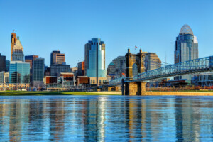 Downtown Cincinnati Ohio Skyline