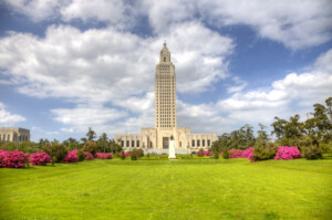 Louisiana State Capitol is the seat of government for the U.S. state of Louisiana and is located in downtown Baton Rouge. Baton Rouge is the second largest city in louisiana located on the banks of the Mississippi River. Baton Rouge is known for its Southern lifestyle, historic sites, bar and restaurant environment