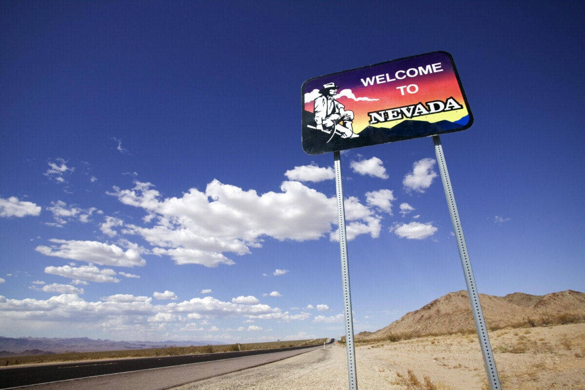 welcome to nevada GettyImages 78049260