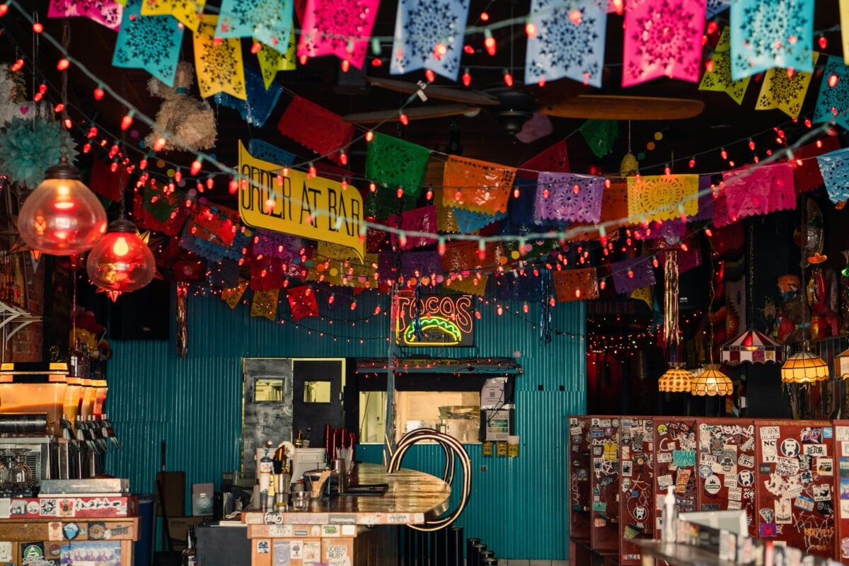 colorful mexican restaurant