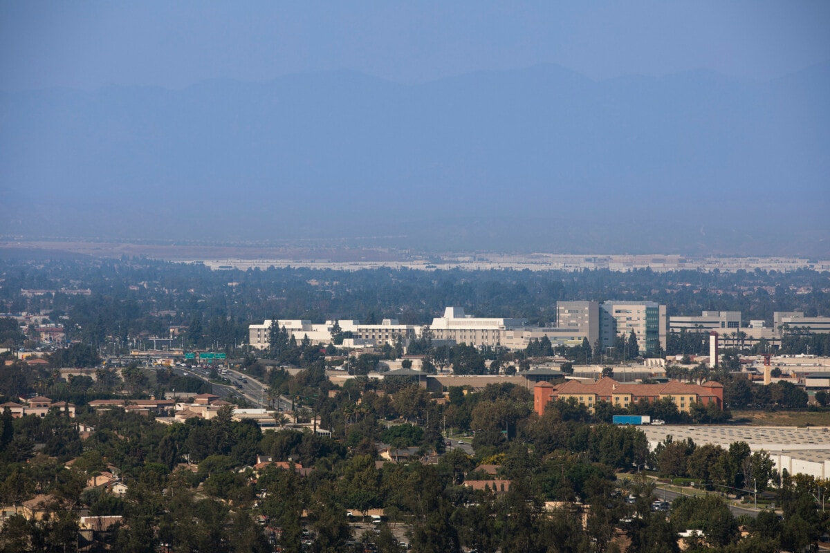 view of fontana california