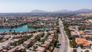 view of moreno valley california