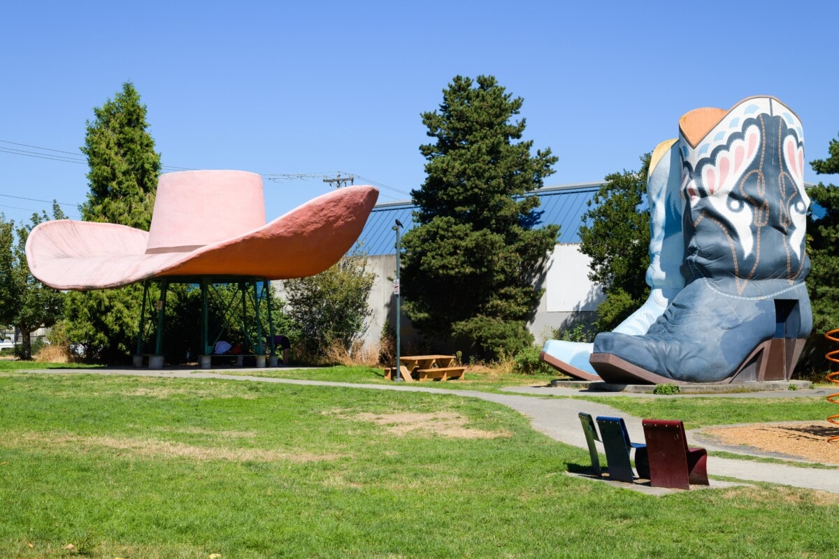 Shutterstock: Park in Georgetown, Seattle