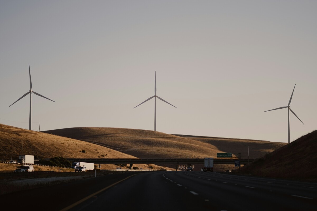 wind turbines in stockton california