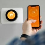 Install a smart thermostat