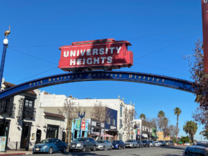 University Heights Sign San Diego