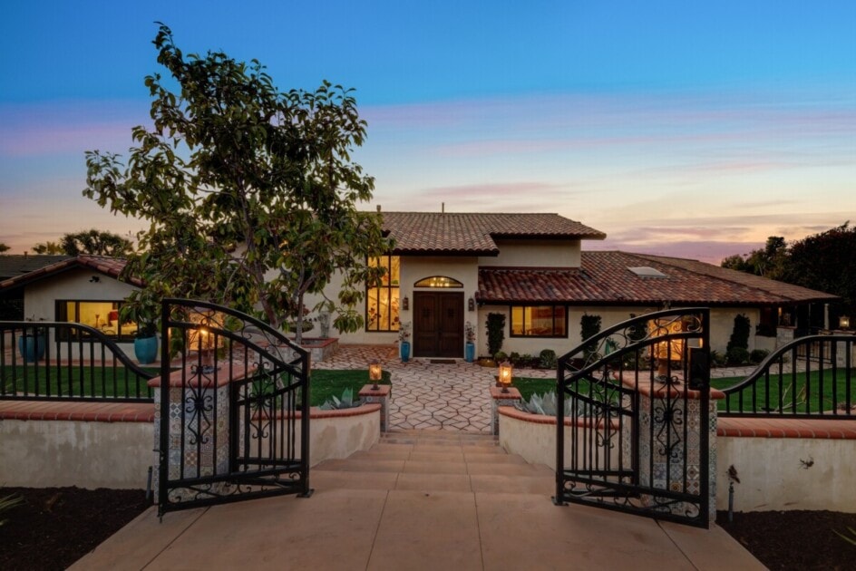 Luxury home with beautiful views of North Tustin